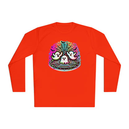 Neon Boo Adult Long Sleeve Tee