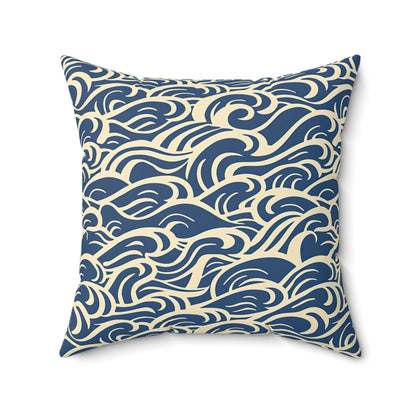 Ebb & Flow Dreams Throw Pillow