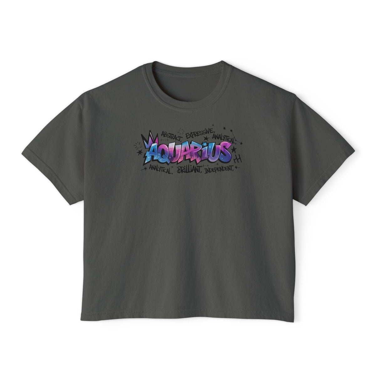 Aquarius Street Art Women's Boxy Tee