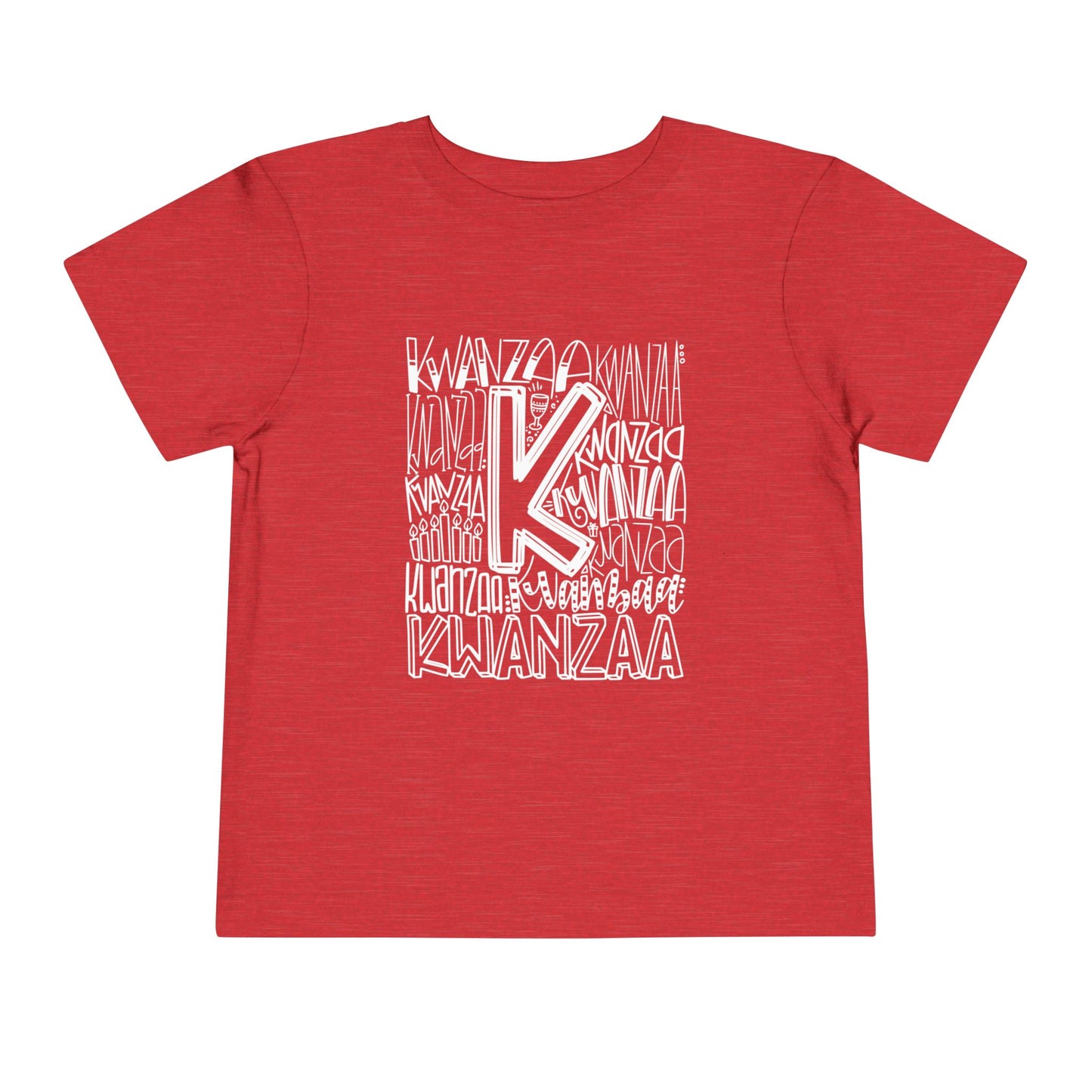 Kwanzaa Wordcloud Toddler Tee