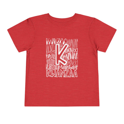Kwanzaa Wordcloud Toddler Tee