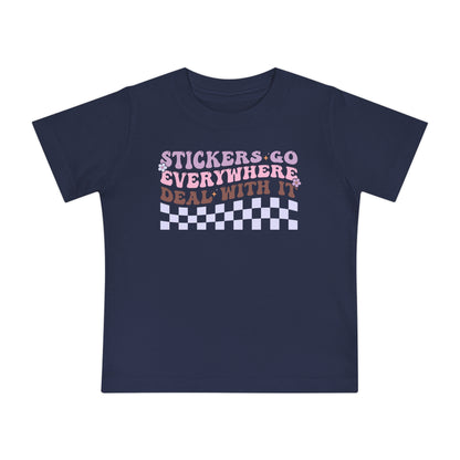 Stickers Go Everywhere Deal With It Infant T-Shirt