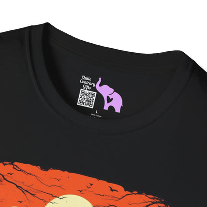 Creepy Cemetery 7 Adult T-shirt