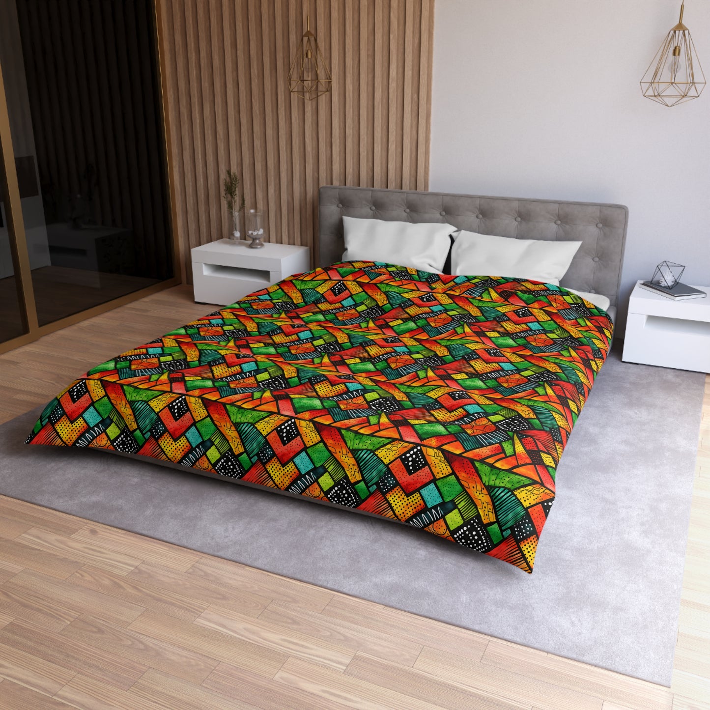 Unity Glow Microfiber Duvet Cover