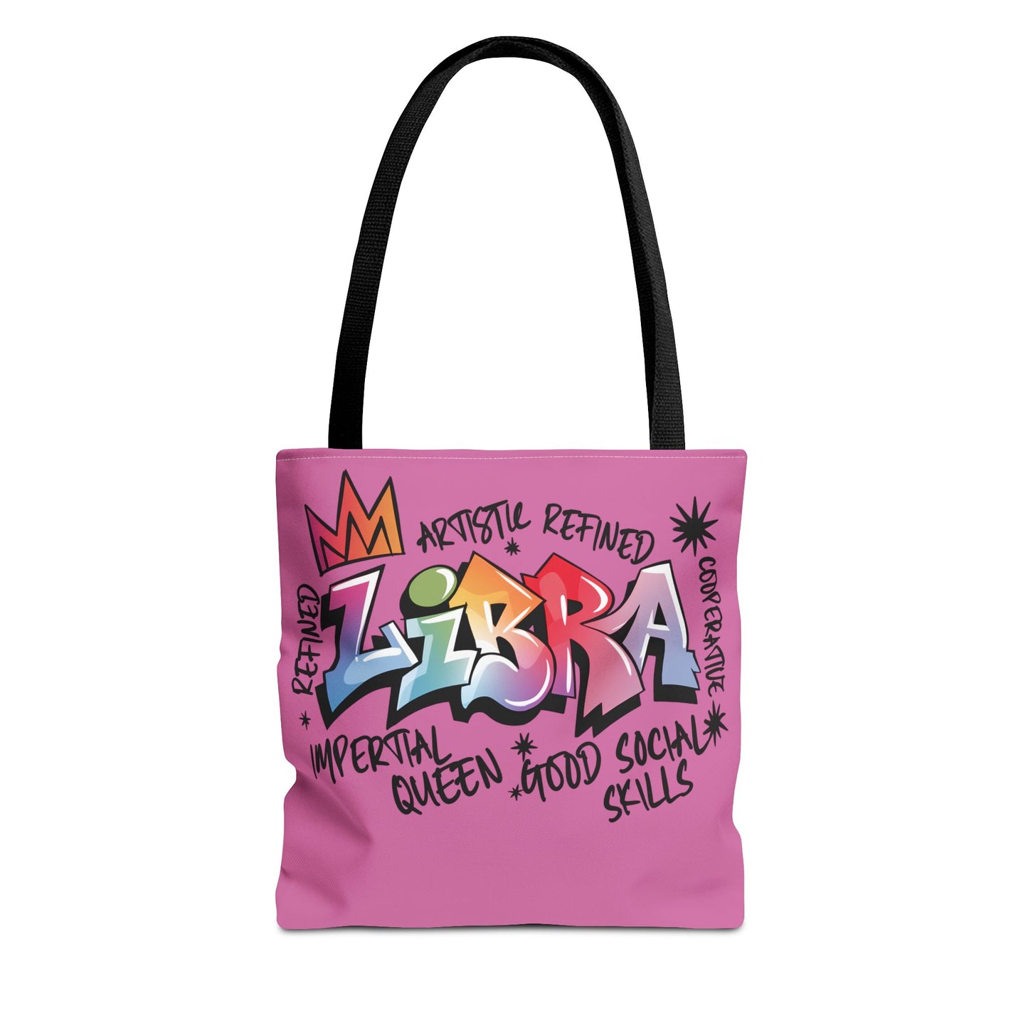 Libra Street Art Canvas Tote Bag