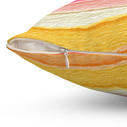 Spectrum Surge Throw Pillow