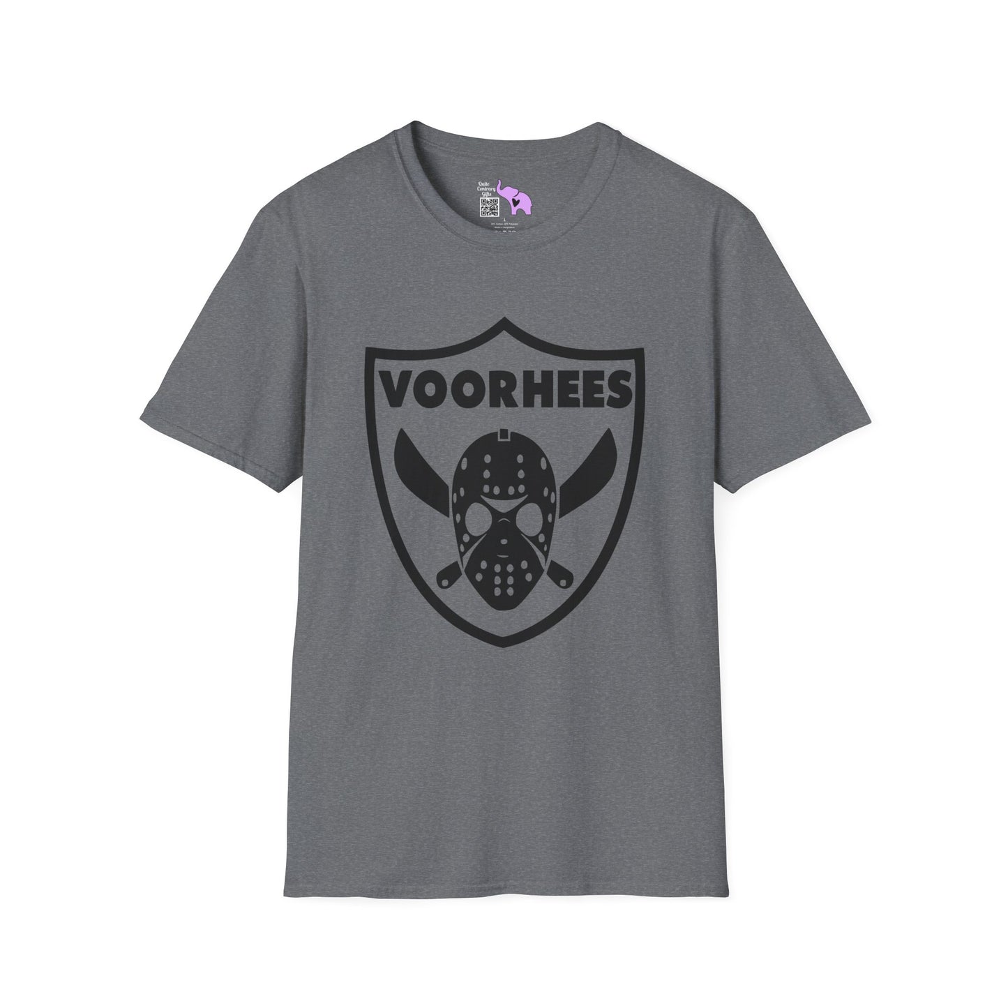 Jason Voorhees Hockey Shield Adult T-shirt