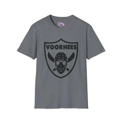 Jason Voorhees Hockey Shield Adult T-shirt