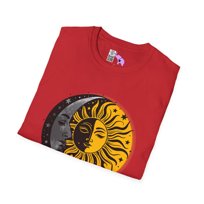 Sun Moon Stars Adult T-shirt