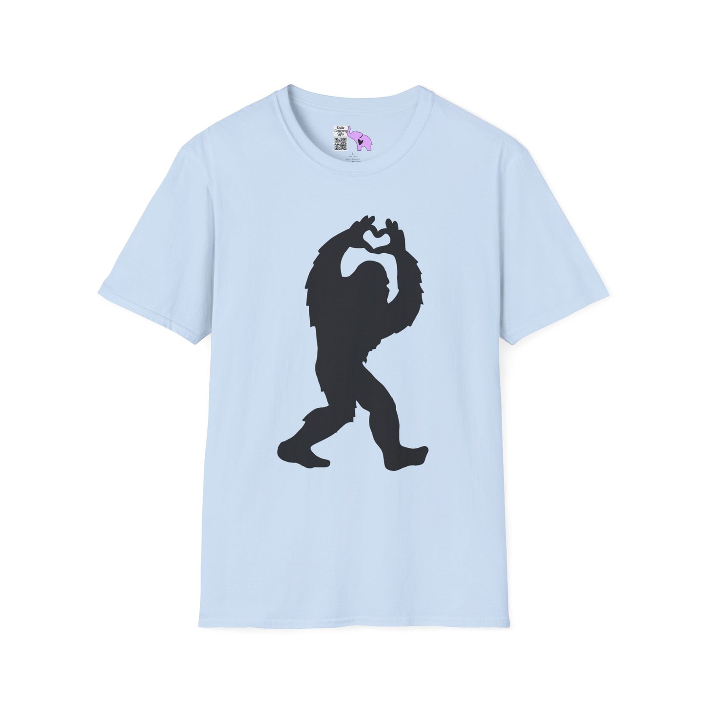 Bigfoot Loves You Adult T-shirt