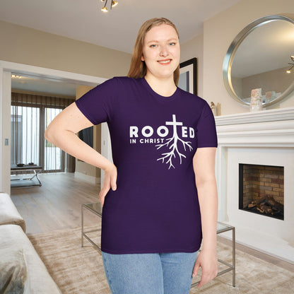 Rooted in Christ Adult T-shirt