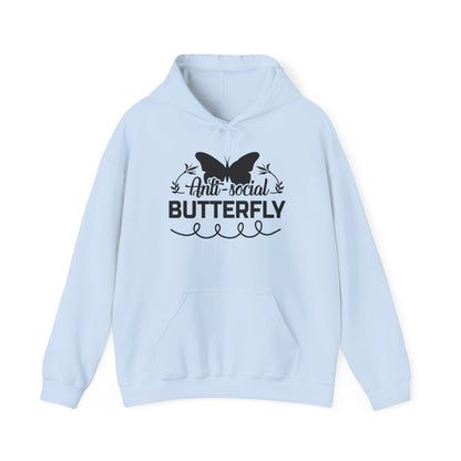 AntiSocial Butterfly Heavy Blend™ Hooded Sweatshirt