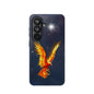 Phoenix Over Nebula MagSafe® Compatible Tough Case for iPhone