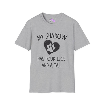 My Shadow Has Four Legs and a Tail Adult T-shirt