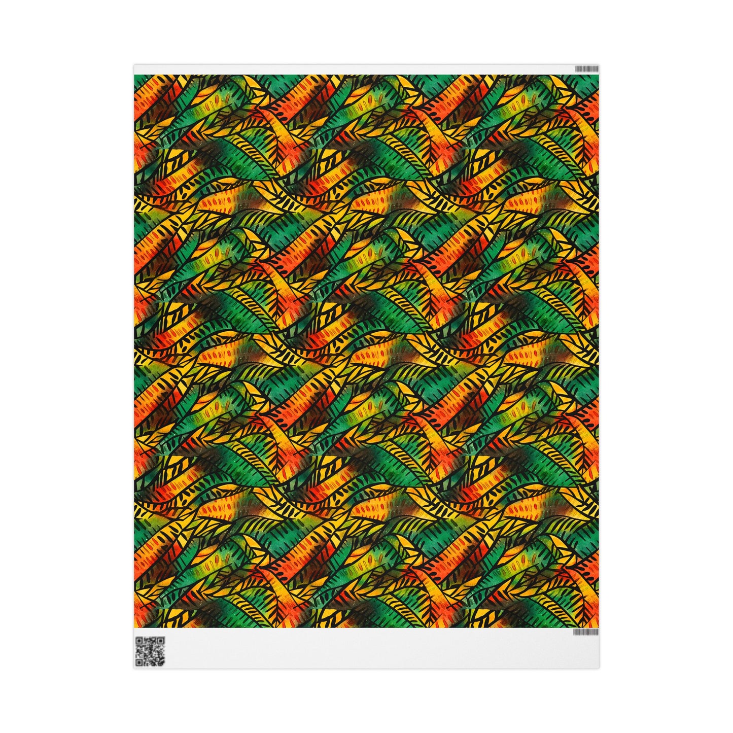 Kuumba Spark Kwanzaa Wrapping Paper