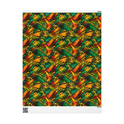 Kuumba Spark Kwanzaa Wrapping Paper