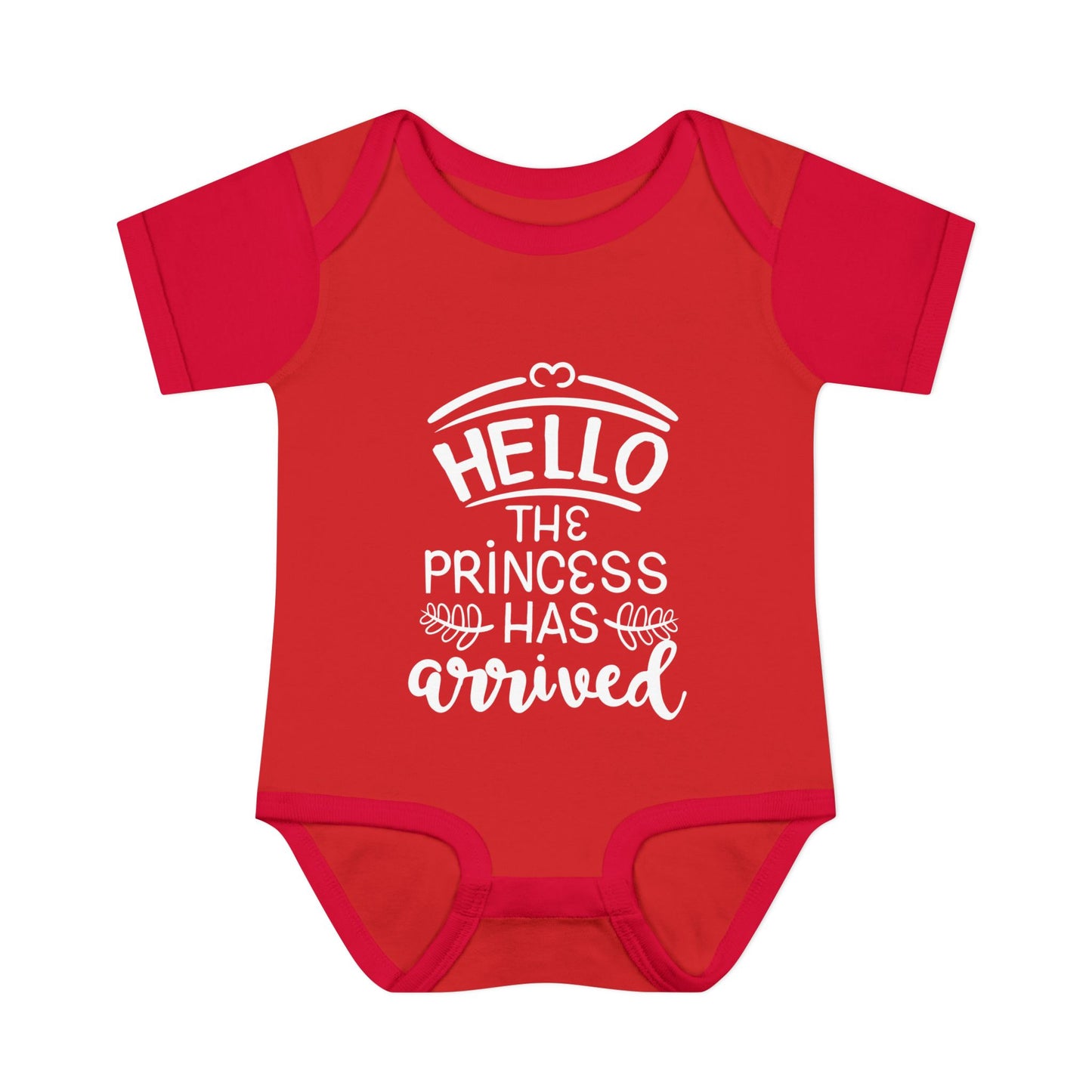 The Princess Has Arrived Infant Baby Rib Bodysuit