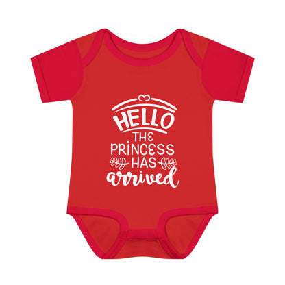 The Princess Has Arrived Infant Baby Rib Bodysuit