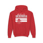 Ballville Brahmas w/Mascot & Stripes Youth Heavy Blend Hoodie