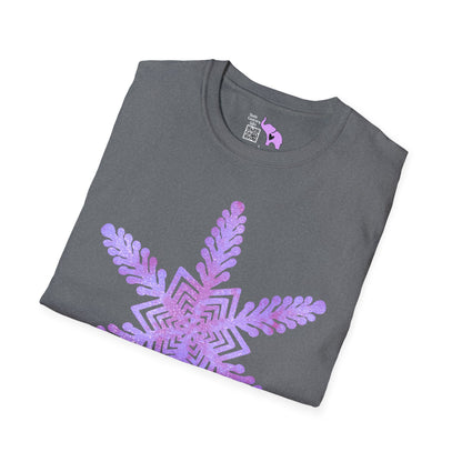 Large Snowflake 2 Adult T-shirt