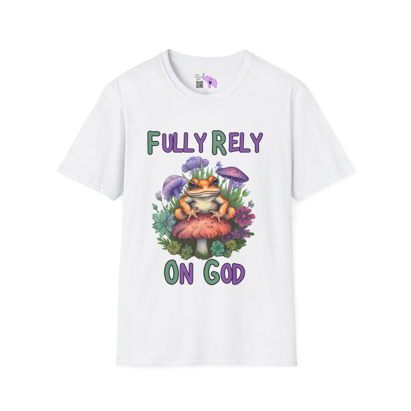 Fully Rely on God FROG Adult T-shirt
