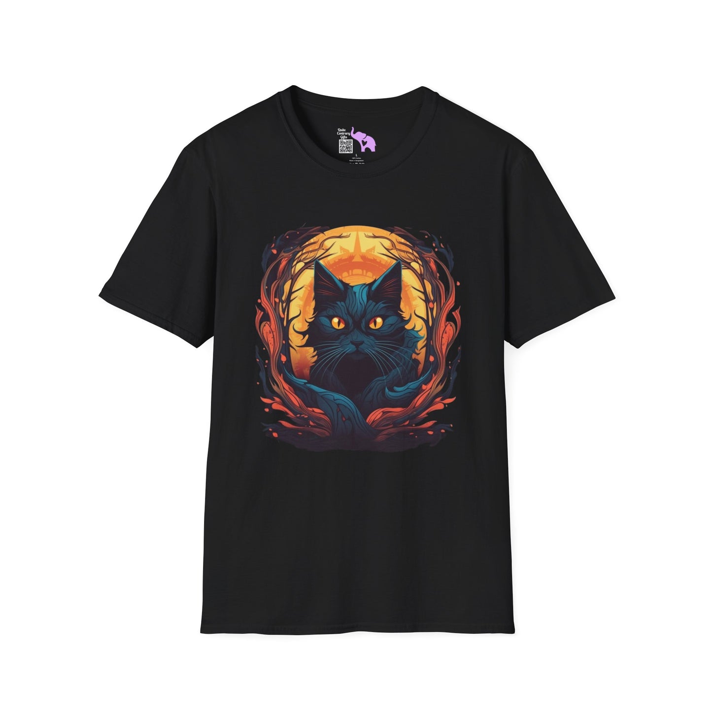 Creepy Black Cats 7 T-shirt