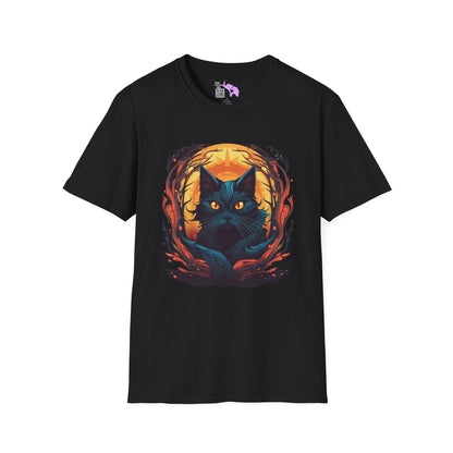 Creepy Black Cats 7 T-shirt