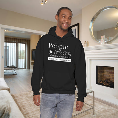 People 1 Star Absolute Nightmare Would Not Recommend Adult Heavy Blend™ Hoodie