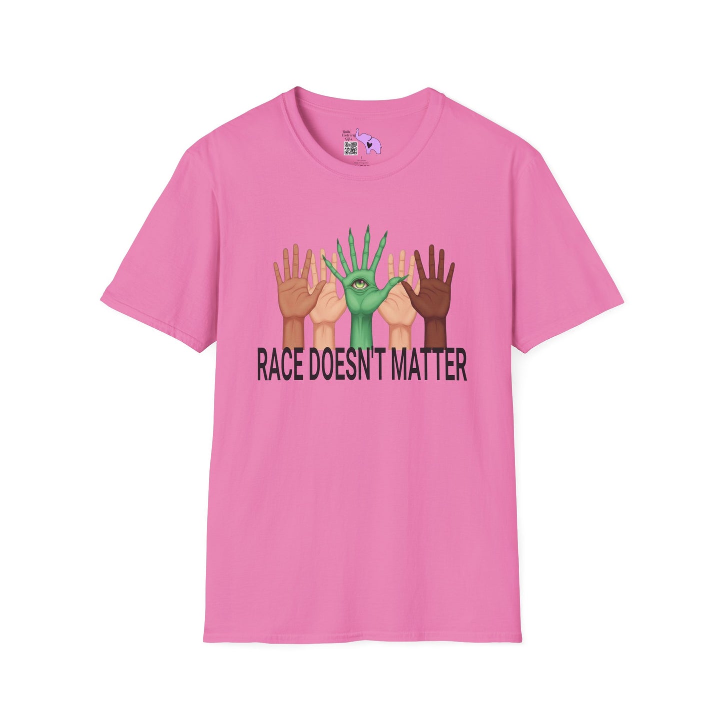 Race Doesn't Matter Adult T-shirt