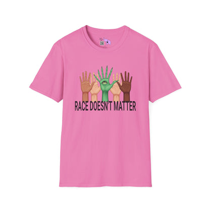 Race Doesn't Matter Adult T-shirt