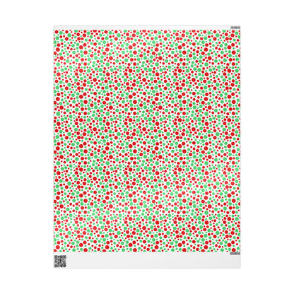 Merry Spots Wrapping Paper