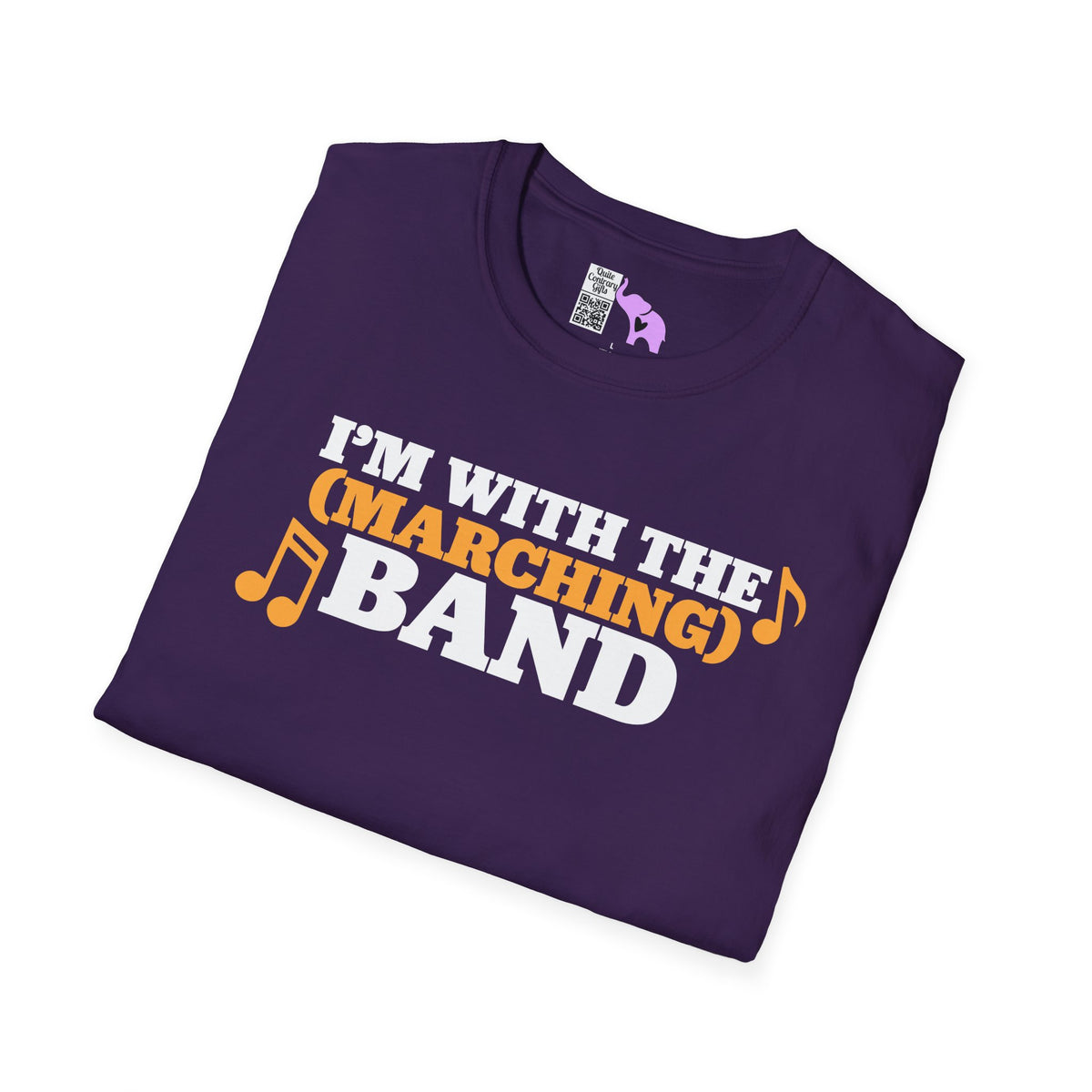 I'm With The (Marching) Band Adult T-shirt