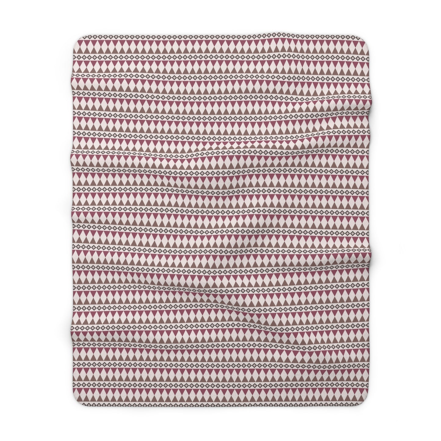 Rosewood Cairn Stripes Fleece Blanket