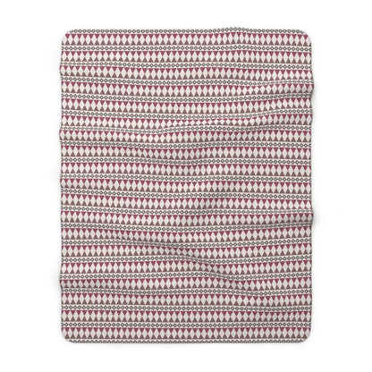 Rosewood Cairn Stripes Fleece Blanket