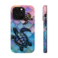 Sea Turtle Silhouette MagSafe® Compatible Tough Case for iPhone