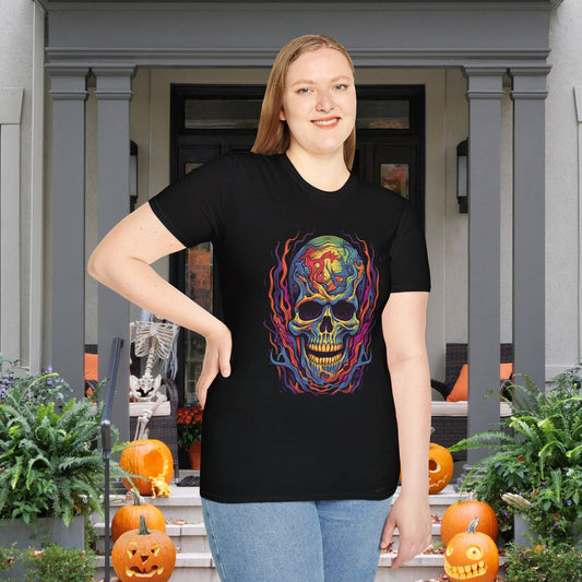 Creepy Bones 15 Adult T-shirt