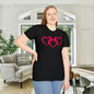Triple Heart Adult T-shirt