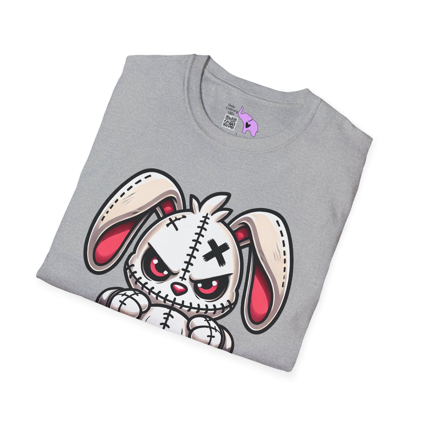 Boo You (Voodoo Bunny/Skull) Adult T-shirt