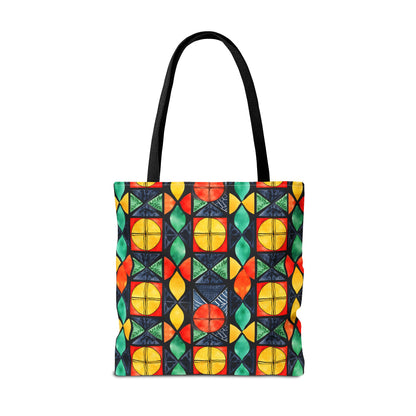 Candlelight Burst Canvas Tote Bag
