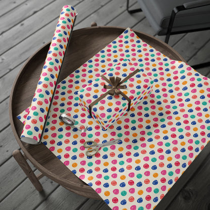 Doodle Dots Wrapping Paper