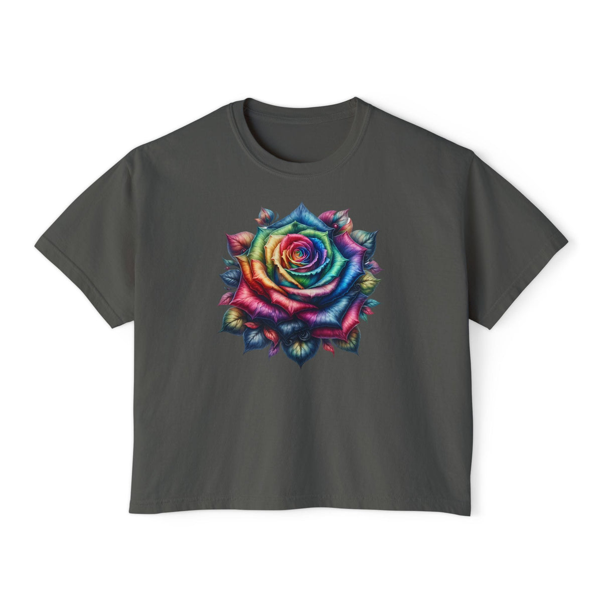 Colorful Rose Women's Boxy Tee