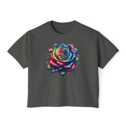 Colorful Rose Women's Boxy Tee
