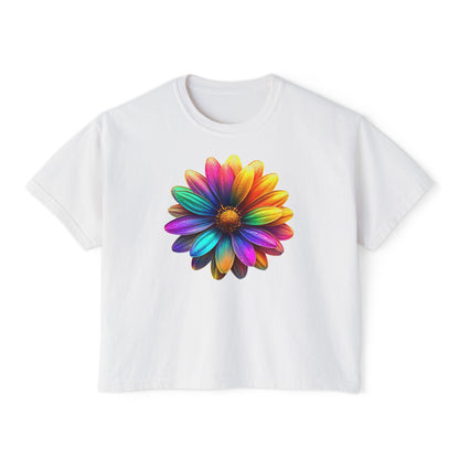 Spectrum Petals Women's Boxy Tee