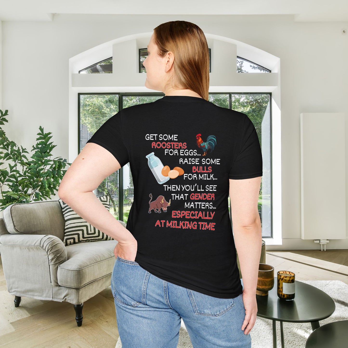 Gender Matters Adult T-shirt