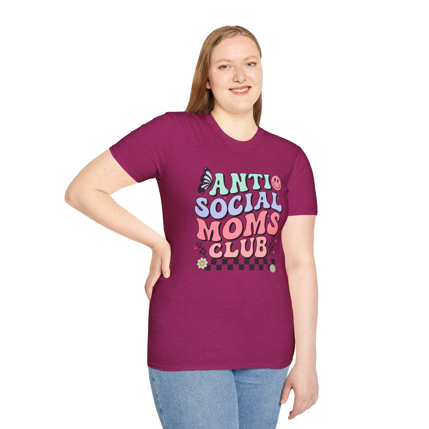 Antisocial Mom's Club T-shirt