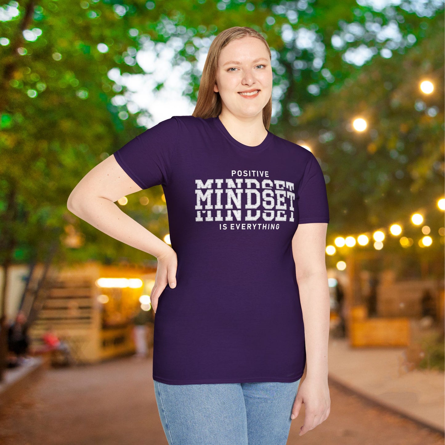 Positive Mindset Is Everything Adult T-shirt