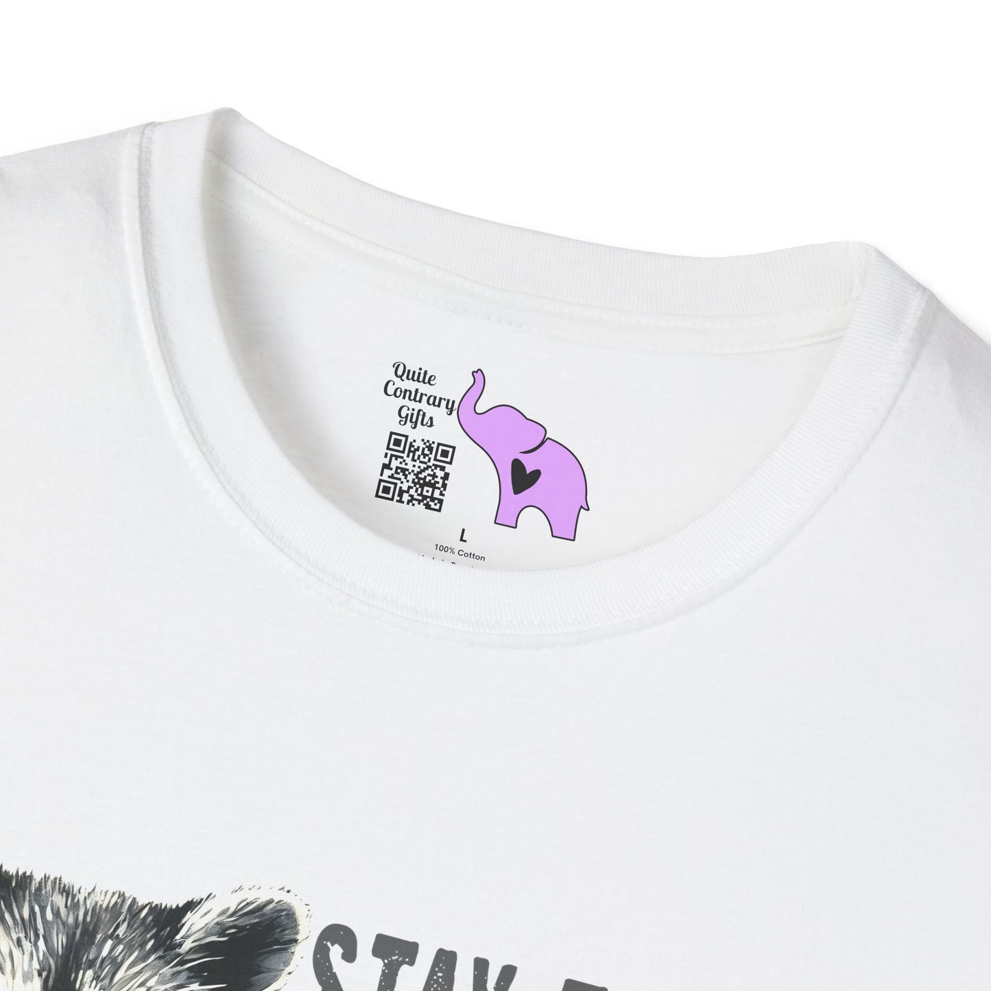 Stay Trashy (Racoon) Adult T-shirt