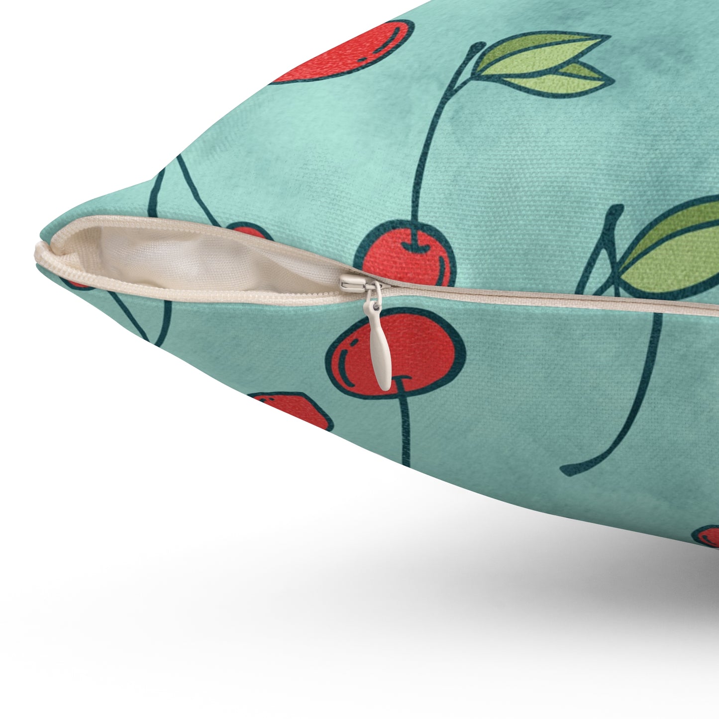 Cherry Jubilee Throw Pillow