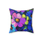 Watercolor Daisies Throw Pillow