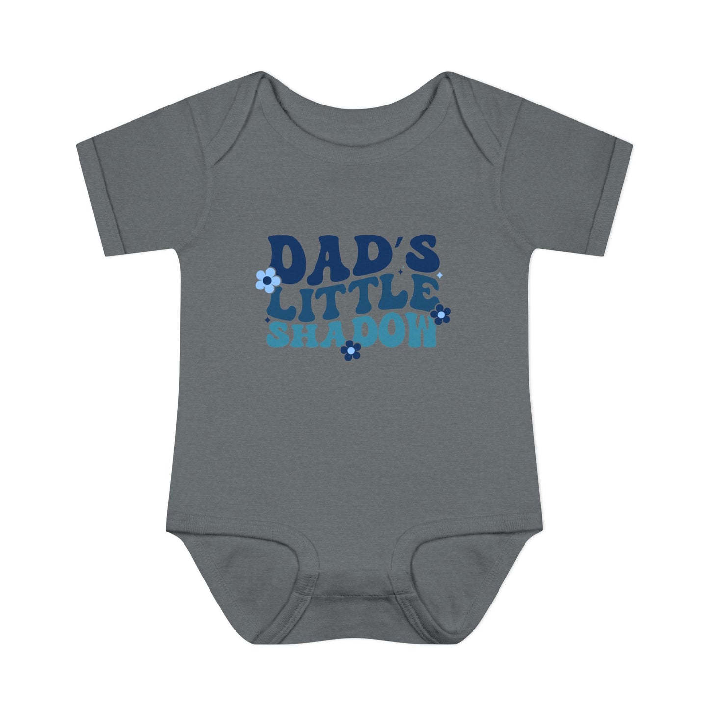 Dad's Little Shadow Infant Baby Rib Bodysuit